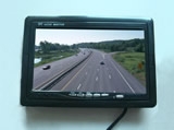 7 inch car monitor reverse image/high light audio/video astern bus/bus priority