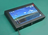 9 inch iron shell vehicle display monitor bus/home/subway/iron shell Gao Tieyong VGA/BNC/RCA interface of the lacquer that bake is optional