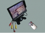 7寸航模航拍高清显示器 FPC雪花屏 视频带音频 400高亮  专业T插头